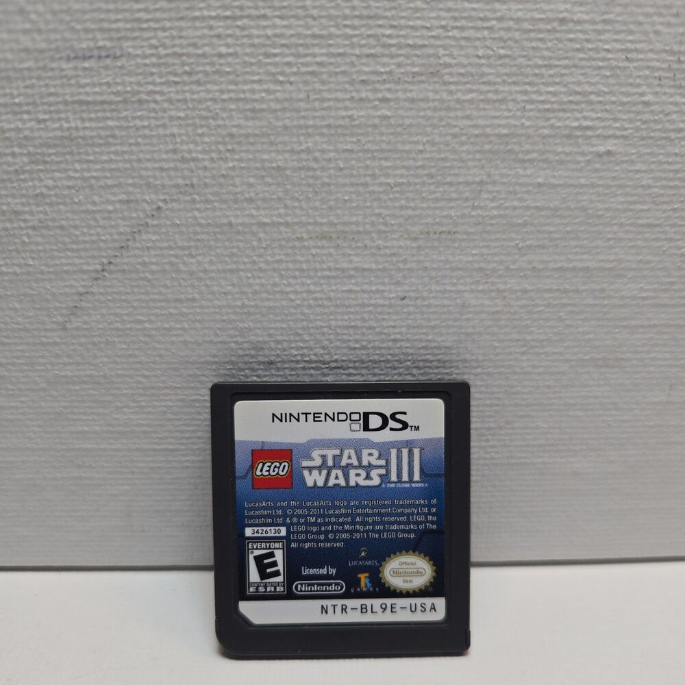 Lego Star Wars 3 Nintendo DS Cartridge Only, NO case